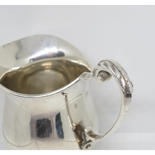 3 - Fully HM silver cream jug 4