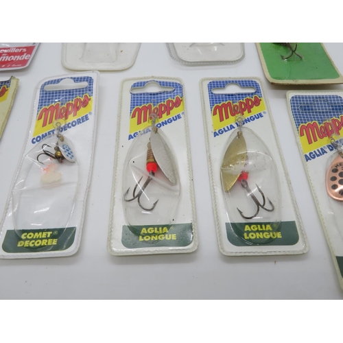 314 - New fishing mepps mixed in original packs