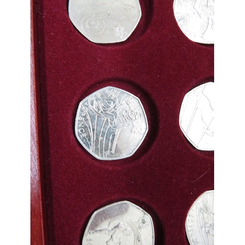 394 - 2012 Olympic 50p coin set