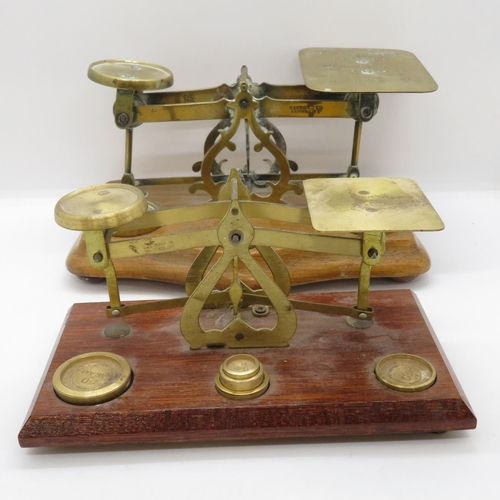 108 - Pair of vintage Postal scales