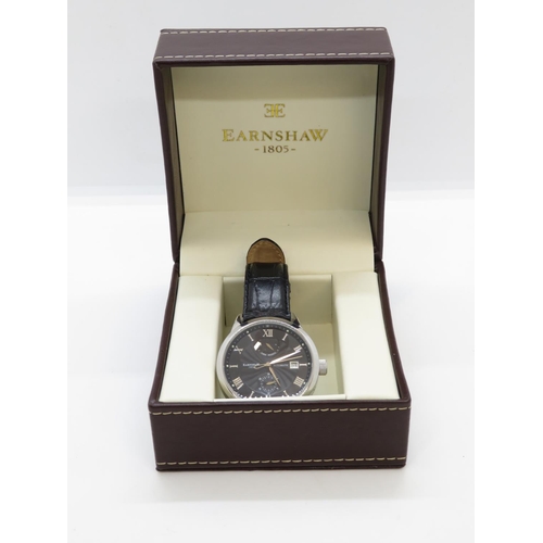 138 - Boxed Earnshaw watch