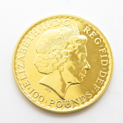 153 - 2014 gold Britannia one once pure gold coin