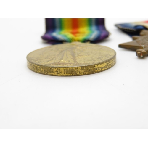 189 - Trio of WWI medals PIONEER S. HUNT Royal Engineers