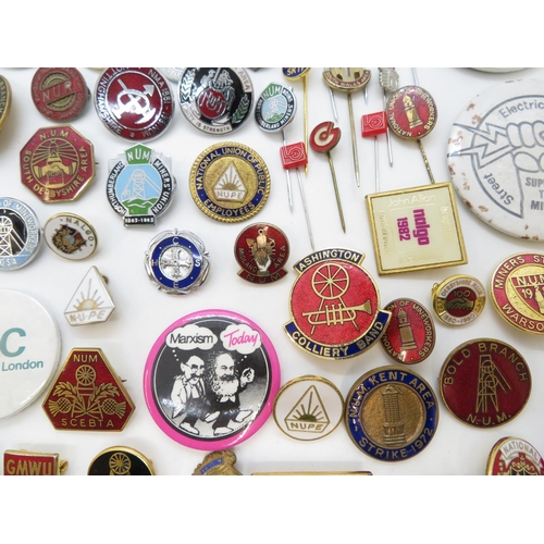 73 - Collection of 1980's Miners Strike Pit Badges