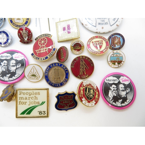 73 - Collection of 1980's Miners Strike Pit Badges