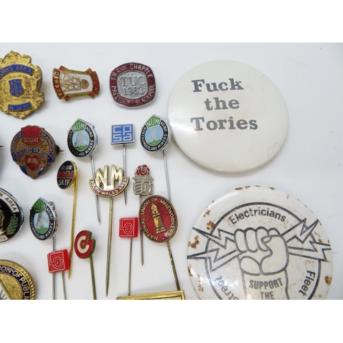 73 - Collection of 1980's Miners Strike Pit Badges