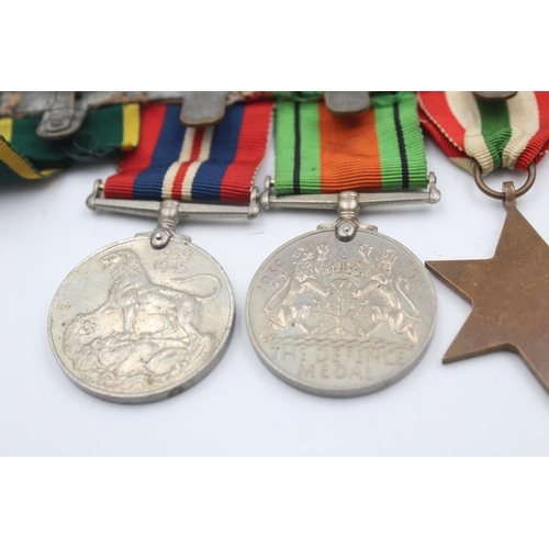 25 - WW2 Territorial Medal Group To 1442816 GNR R.A.J Tudgey R.A.F