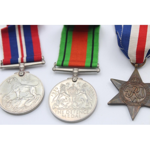 35 - 6 x WW2 Medals w/ Original Ribbons Inc Burma, France & Germany, Africa Star Etc