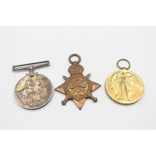 38 - WW1 1914-15 Star Trio To 8225 Pte E Bird - Norfolk Regiment