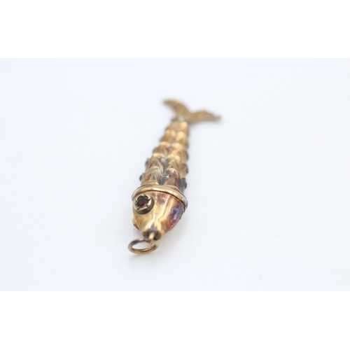 62 - Gold lucky fish pendant
1.5g