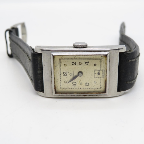 291 - Staybright Gents Omega watch 25mm head runs