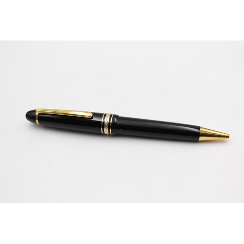 129 - MONTBLANC Meisterstuck Black Ballpoint Pen / Biro WRITING - PM1042268