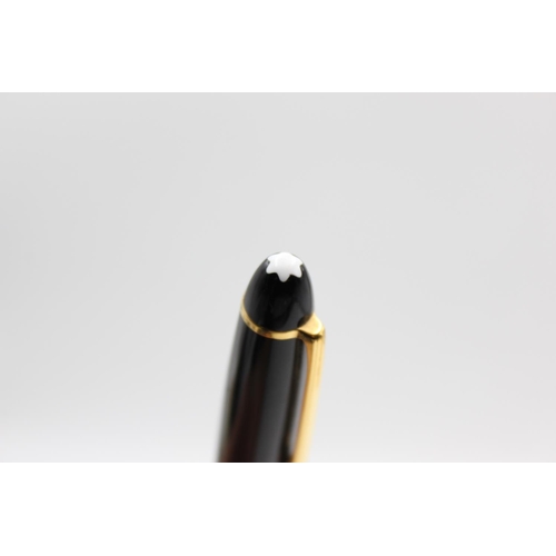 129 - MONTBLANC Meisterstuck Black Ballpoint Pen / Biro WRITING - PM1042268