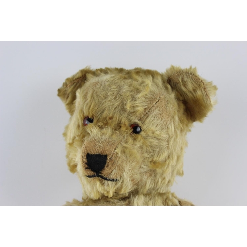 141 - RARE Vintage CHILTERN Bellow Music Box Mohair Jointed Teddy Bear