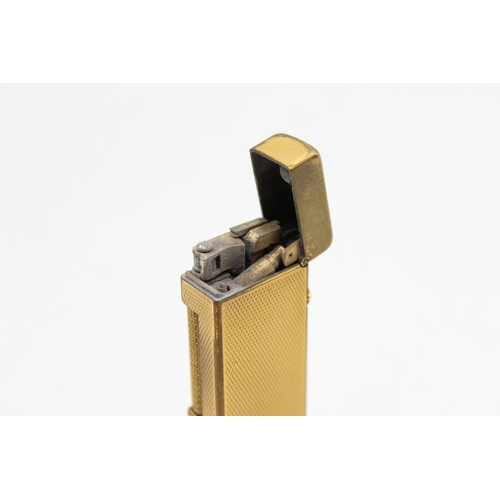 143 - DUNHILL Gold Plate Rolagas Cigarette LIGHTER (72g)