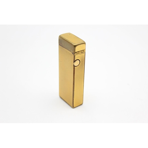 143 - DUNHILL Gold Plate Rolagas Cigarette LIGHTER (72g)