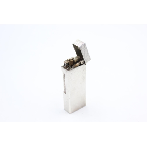 149 - DUNHILL Silver Plate Rolagas Cigarette LIGHTER (79g)