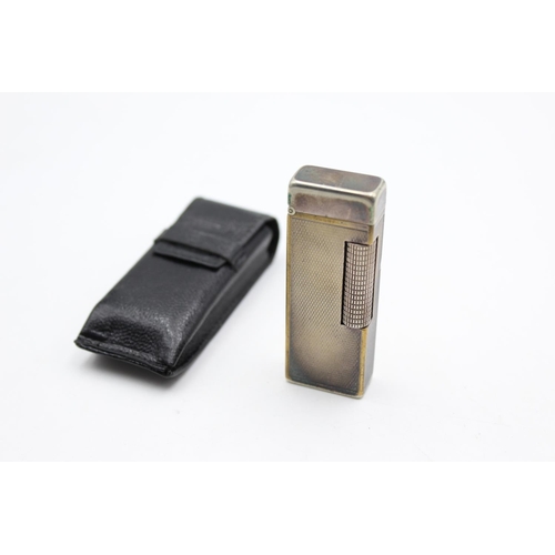 151 - DUNHILL Silver Plate Rolagas Cigarette LIGHTER