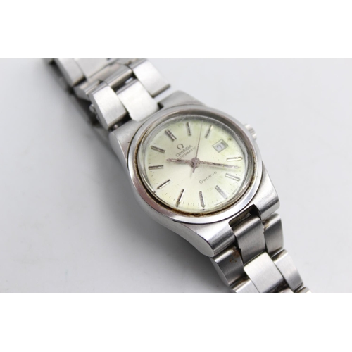 159 - Vintage Ladies OMEGA Geneve Stainless Steel WRISTWATCH Automatic