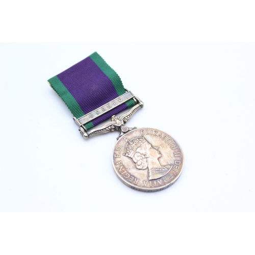244 - ER.II C.S.M Borneo Medal To 23980021 Pte G.B Cutt Gordons