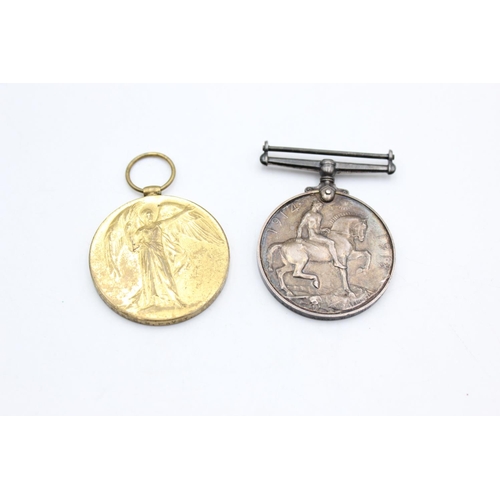 246 - WW1 Medal Pair To 2156 PTE C.H Pavey - Essex Regiment