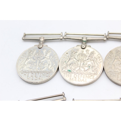 258 - 10 x WW2 Medals Inc War, Defence