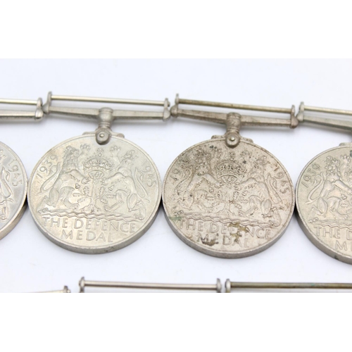 258 - 10 x WW2 Medals Inc War, Defence