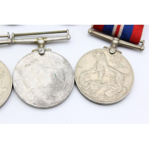 258 - 10 x WW2 Medals Inc War, Defence