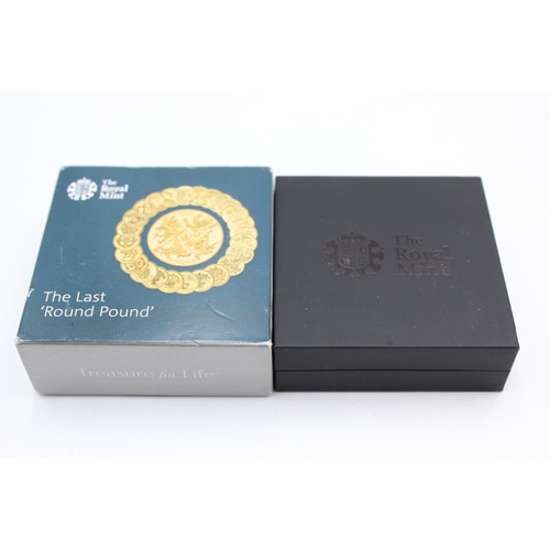 268 - 2 x ROYAL MINT / JUBILEE MINT .925 Sterling Silver Proof Coins Boxed w/ COA 37g