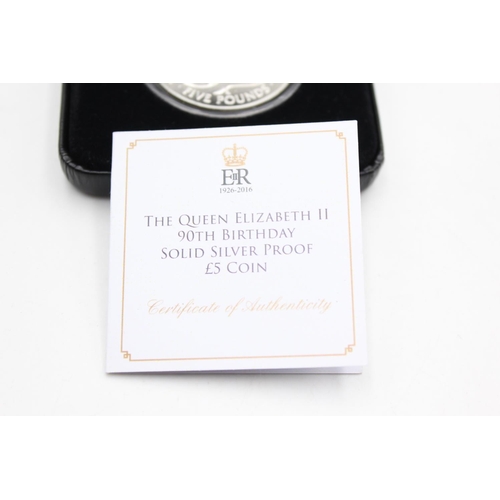 268 - 2 x ROYAL MINT / JUBILEE MINT .925 Sterling Silver Proof Coins Boxed w/ COA 37g