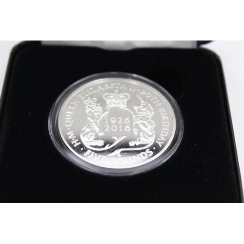 268 - 2 x ROYAL MINT / JUBILEE MINT .925 Sterling Silver Proof Coins Boxed w/ COA 37g