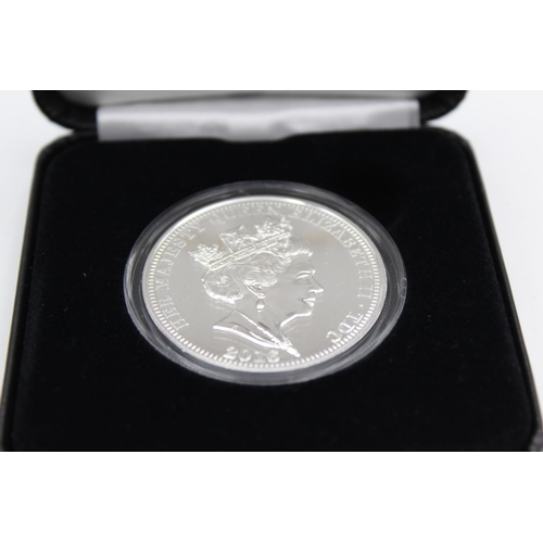 268 - 2 x ROYAL MINT / JUBILEE MINT .925 Sterling Silver Proof Coins Boxed w/ COA 37g