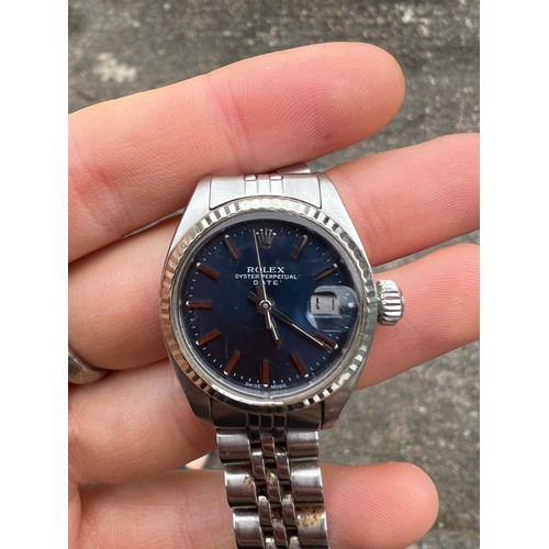 56 - Vintage Ladies ROLEX Oyster Perpetual Date WRISTWATCH Automatic