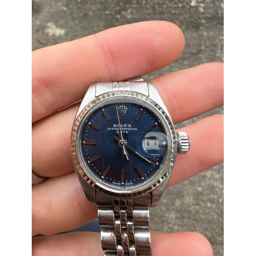 56 - Vintage Ladies ROLEX Oyster Perpetual Date WRISTWATCH Automatic