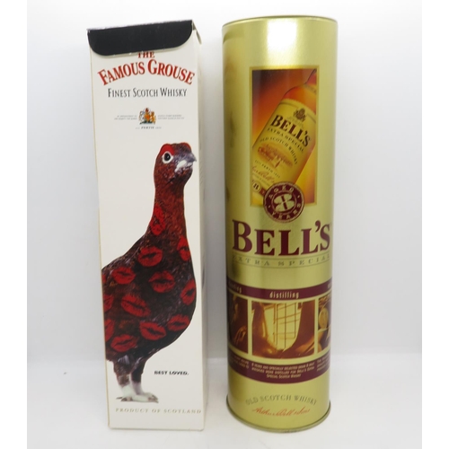 Famous Grouse and Bells Whisky 80 year old