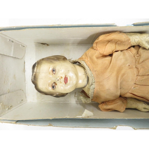 147 - Papier Mache doll 12