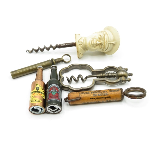 209 - Selection of novelty corkscrews and bottle openers