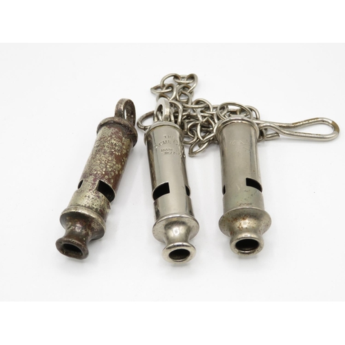 253 - Selection of 3x whistles