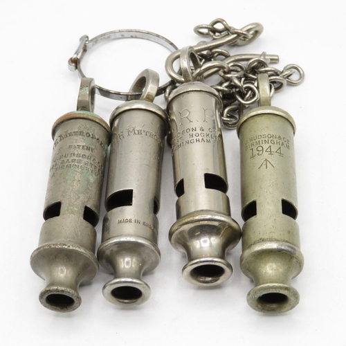 259 - Selection of 4x whistles