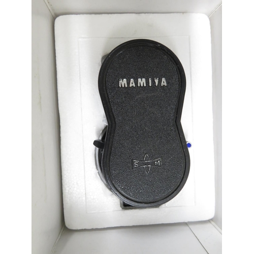 265 - Mammia C330 Professional S camera body with Mammia Sekor S 80mm 1.2.8 lens - both in original boxes ... 