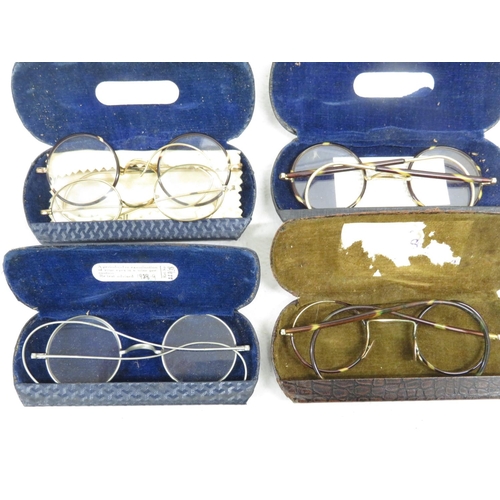 270 - 4x pairs spectacles in boxes