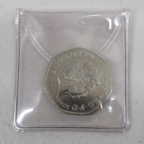 276 - Pocket worn 2009 Kew Gardens 50p good condition