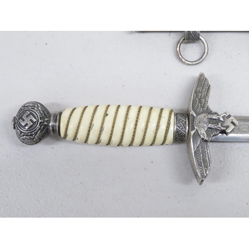 51 - German dagger with scabbard