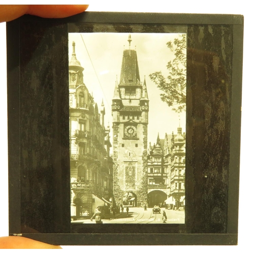 58 - 2x wooden boxes filled with glass slides each box is 20