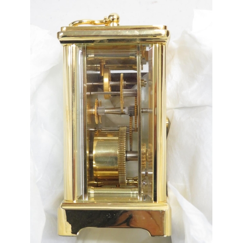 77 - Braithwaite carriage clock boxed