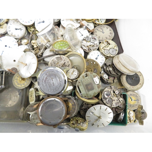 95 - Huge collection of watch movements