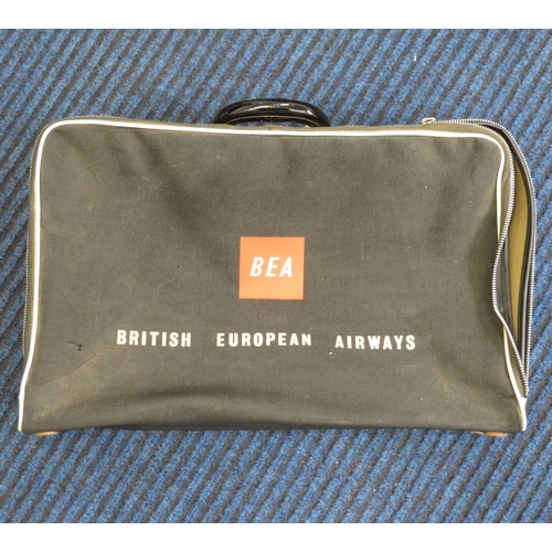 123 - British European Airways hand case as carried by The Beatles in the 60s