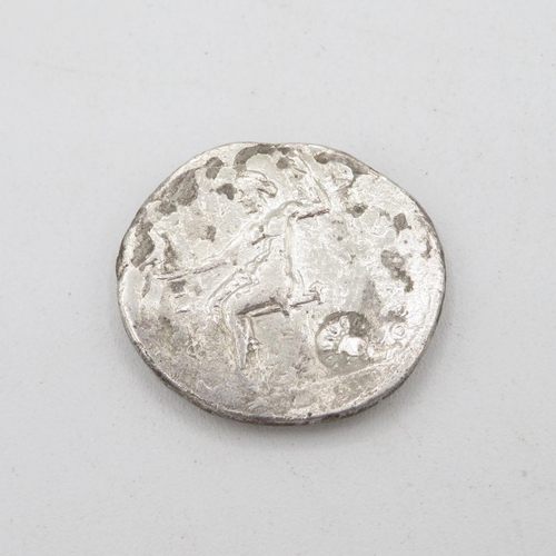 13 - Greek silver coin Tetra Drachma