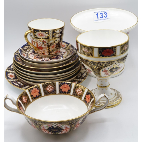 133 - Collection of Royal Crown Derby Imari ceramics