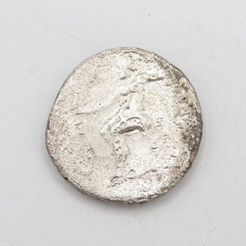 14 - Greek silver coin Tetra Drachma